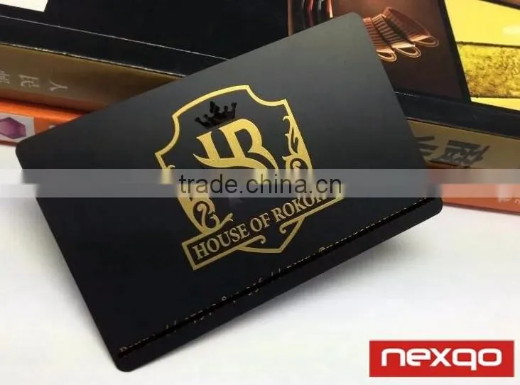 Custom printed laser cut business card metal