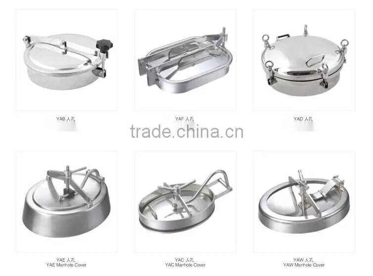stainless steel beer tank manway