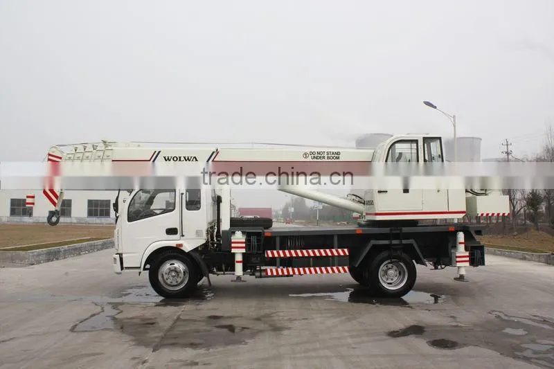 10 ton truck mounted telescopic boom crane
