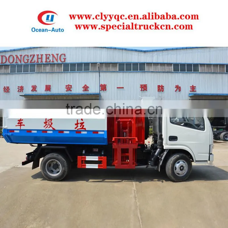 Dongfeng mini garbage collection equipment with 5cbm capacity from original manufacture