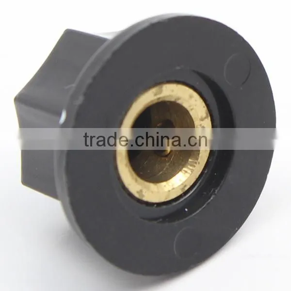 Plastic Fluted 'MXR' style colorful pointer knob
