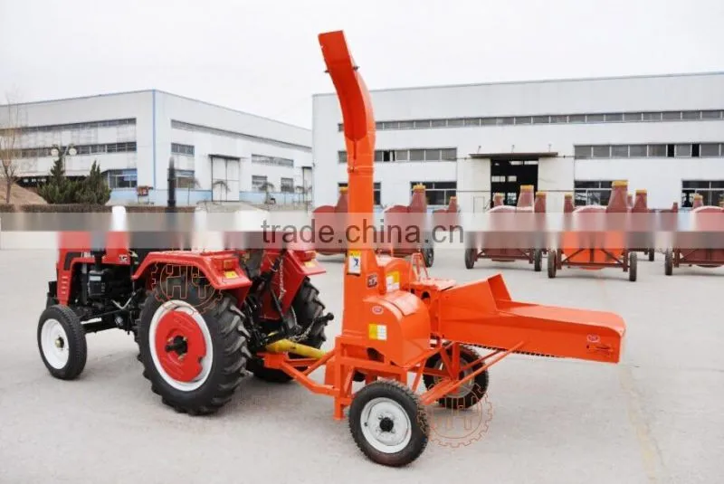 Tractor mounted grass cutter for cattle feed