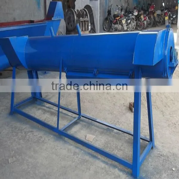 Friction washing machine for PET flakes