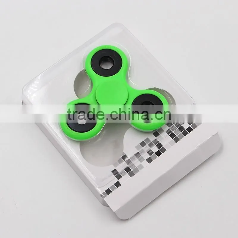 Hot sales!!6 colors Ceramic Bearing anti stress fidget toy hand desk hand spinner fidget spinner