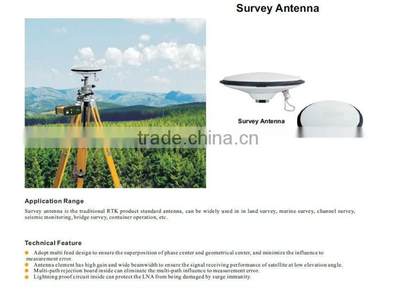 high accuracy gnss survey antenna HX-GS481A