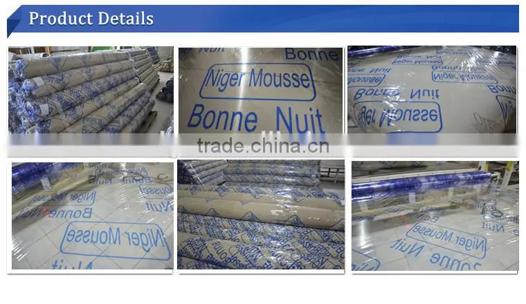 China Well tenacity PVC printing mattress packing film