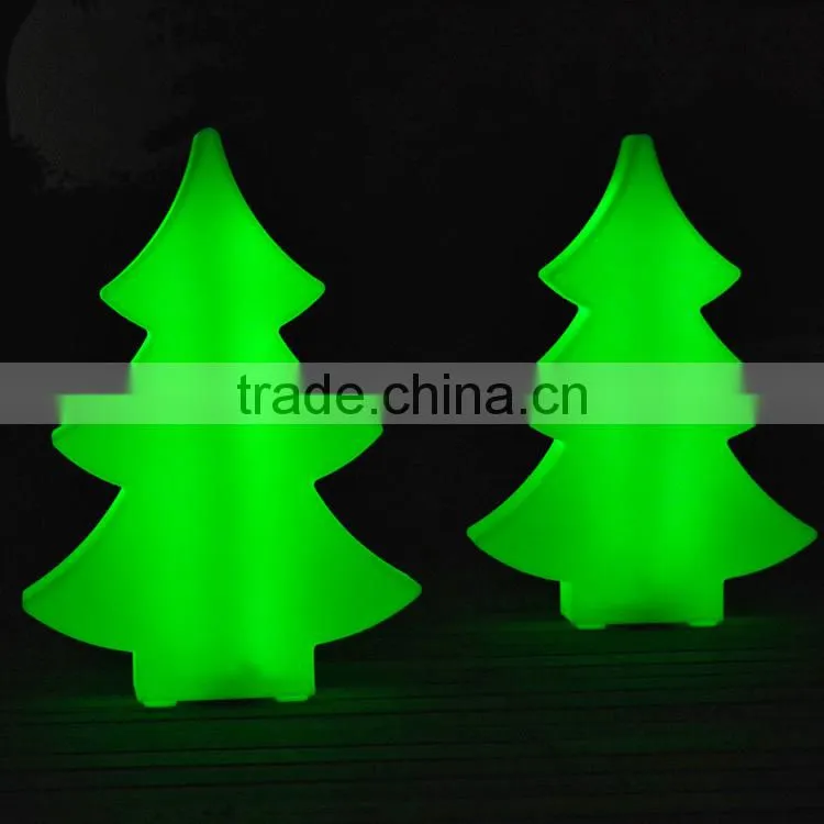 OEM night light for Christmas 3d decoration led Christmas tree night light outdoor Xmas tree