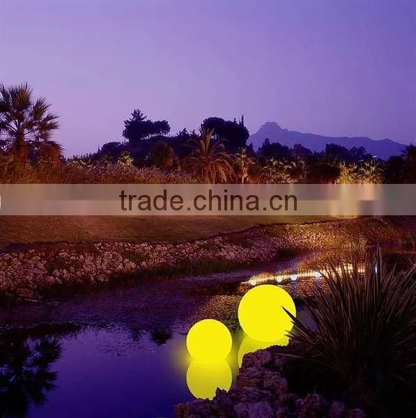 high quality lighted outdoor IP 68 waterproof led ball