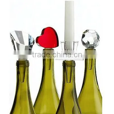 crystal wine bottle stopper wine stopper