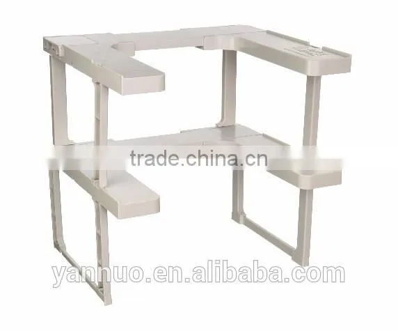 As Seen On TV 2017 Pharmacy shelves, Kitchen Storage bottle drying Rack plastic spice spicy shelf