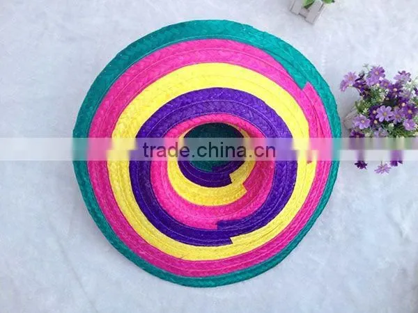 Hot Sale Custom Summer sombrero straw hat wholesale