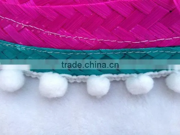 Hot Sale Custom Summer sombrero straw hat wholesale