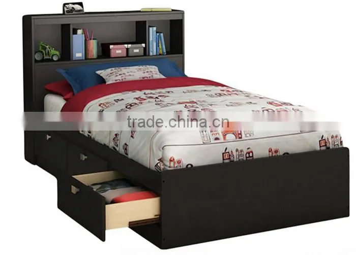 E1 grade wood single bed