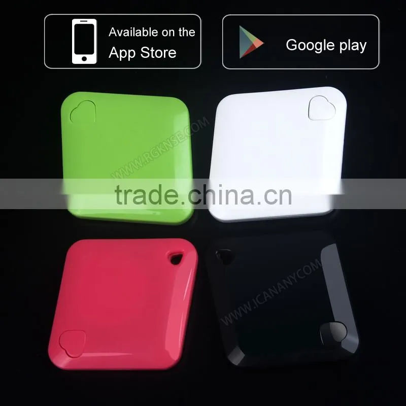 2015 hot selling mini portable bluetooth 4.0 anti-lost alarm bluetooth anti lost personal alarm for smartphone mixed color
