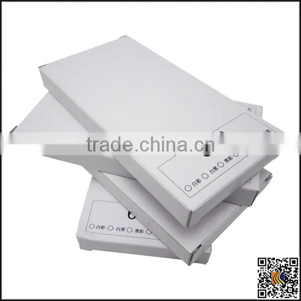 High Quality mobile phone case white paper box cover packaging for iphone 6, custom printed paper box