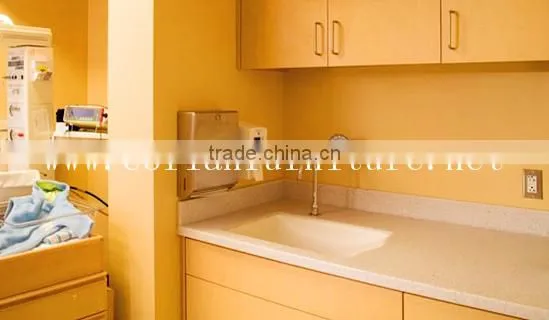 Chemical resistant corianfurniture hospital/ dental office cabinet