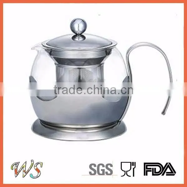 wholesale high quality borosilicate glass coffee pot