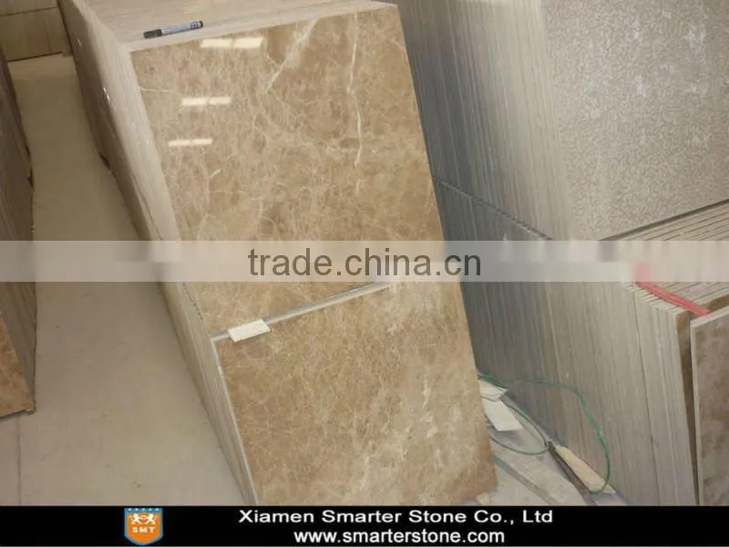 Spain Light Emperador Marble Composite Tile-Composite Floor Tile