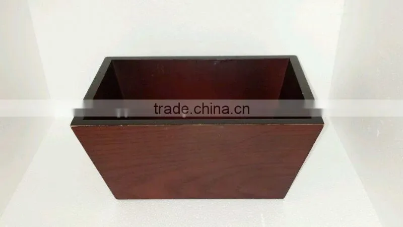 Decorative Brown Simple Flower Box Wood CN