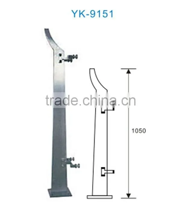 JINXIN outdoor/indoor stainless steel balustrade/railing/handrail for stair/balcony galvanized steel