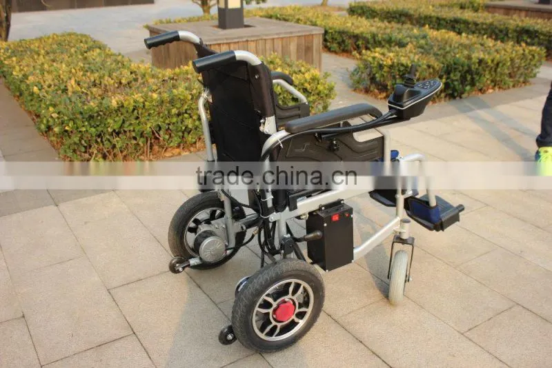Leger avec batterie au lithium fauteuil roulant electrique