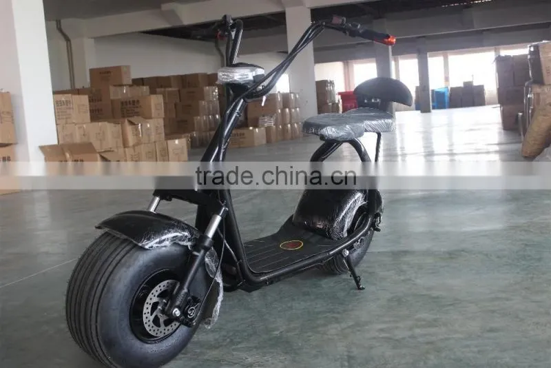 1500W powerful electric citycoco scooter with 20Ah lithium battery powered