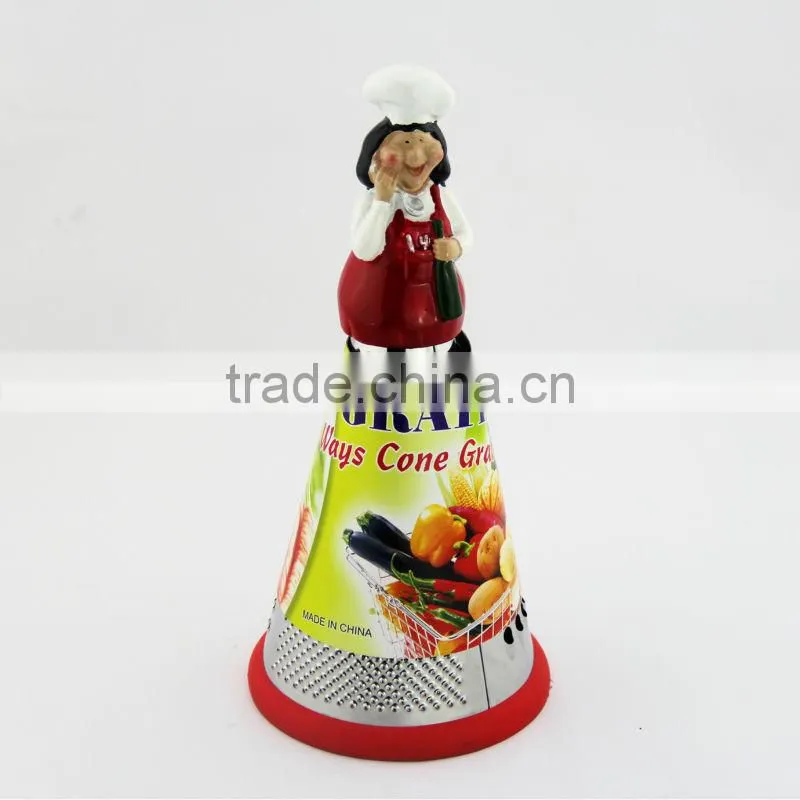 Promotion gift happy female cooker image 10 inch electric vegetable grater