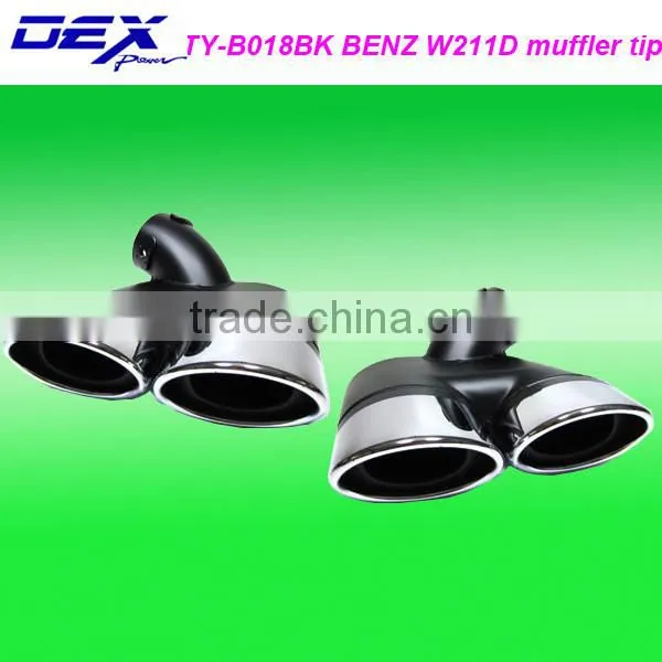 Tianyu DEX dedicated stainless steel tuning exhaust muffler tip for BENZ