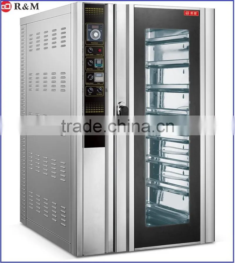 Hot Sale!! New Products Electrical 5 / 8 / 10 Trays Convection Baking Ovens With Steam