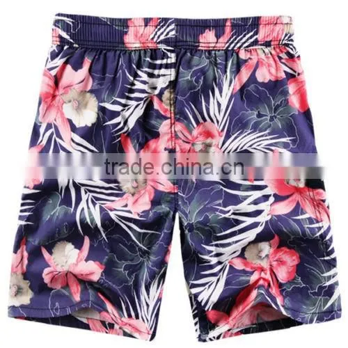 Blank board shorts wholesale/mens shorts/floral board shorts
