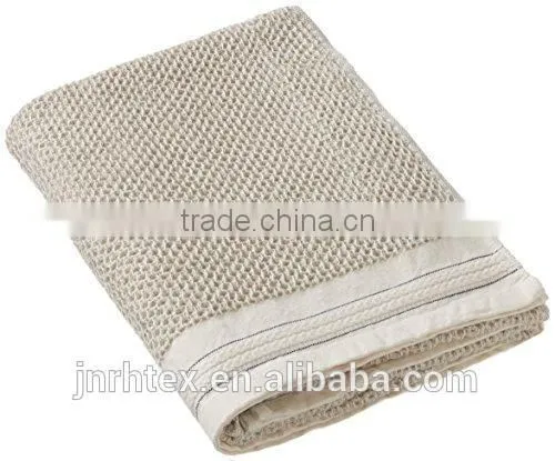 Custom weave cotton kitchen waffle towels