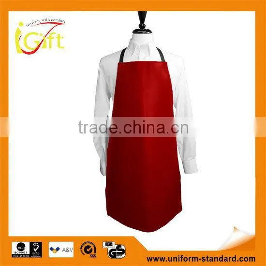Wholesale Solid color cotton cheap Vinyl bid apron