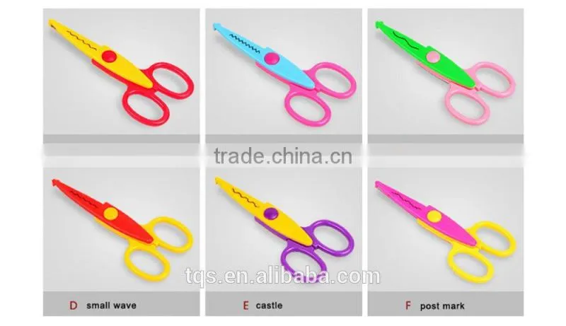 Cheap Price Different Kinds of Scissors/ Small Wave Scissors for Shape Cutting