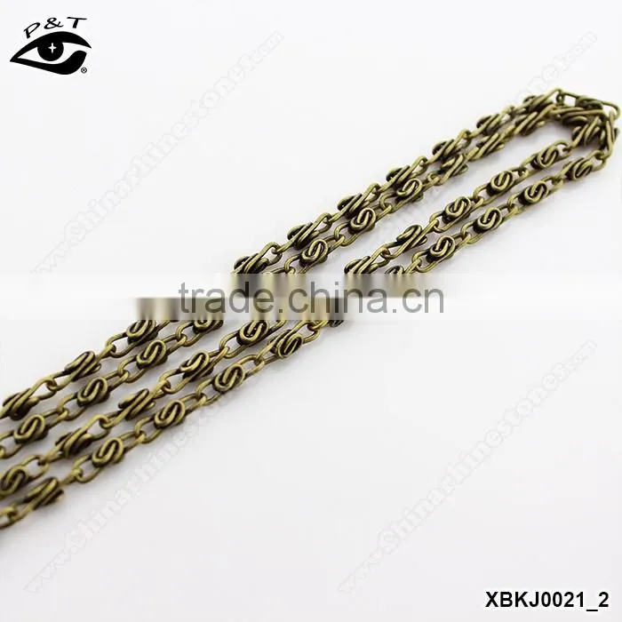 42cm Metal Handbag Chain Metal Chains for Bag Zinc Alloy Plating Jewelry Findings Bag Hardware Accessories for Bags Garment