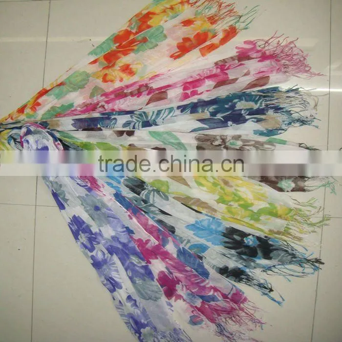 custom woven scarf for ladies 2014 spring long scarf