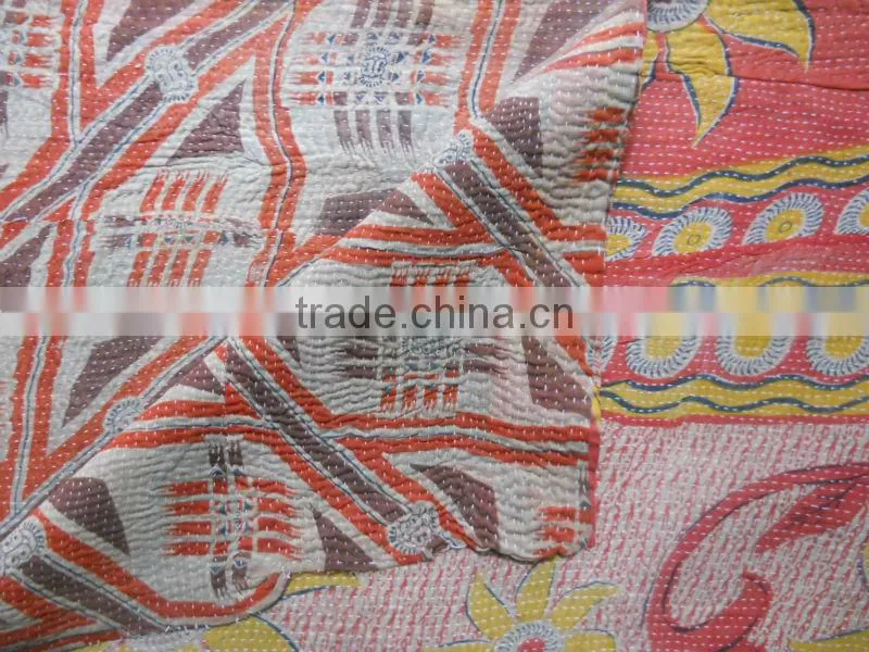 kantha quilts/kantha bedcovers /hand quilted bedcovers/kantha rallis
