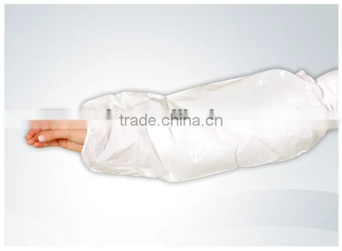 Economical&non-toxic household disposable pe plastic sleeve cover wholesale