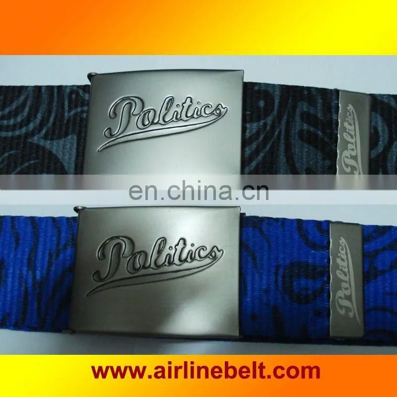 Fashionable woman costume belts/millitary buckle belt