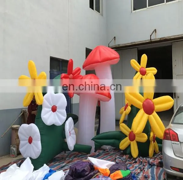 Giant inflatable flower decoration,wedding inflatable flower,inflatable flower