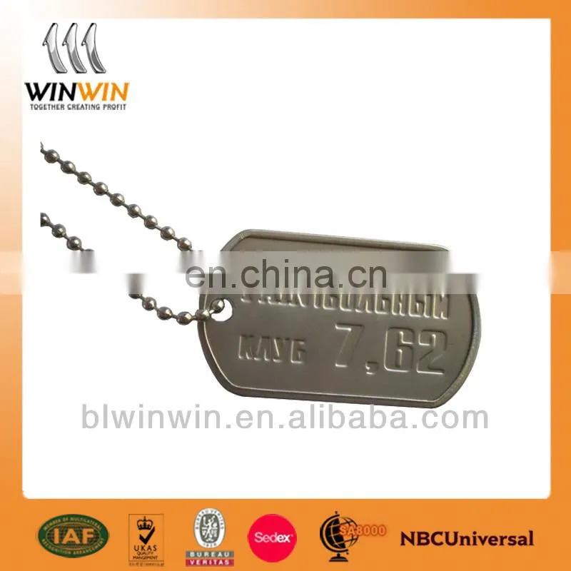 wholesale custom metal dog tag with good quality