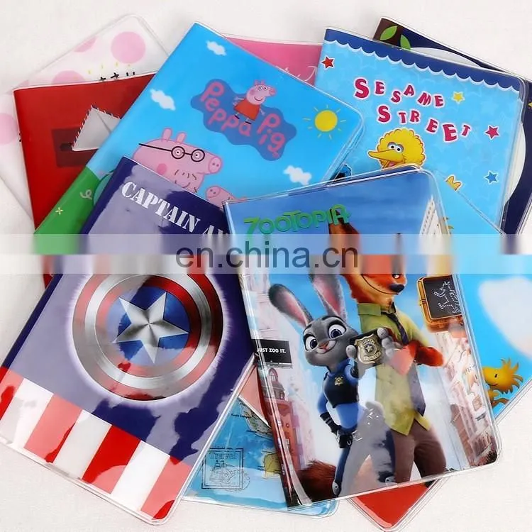 Wholesale Full color print Cheap PVC Passport Holder for Promotion