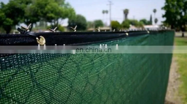 Tan white color stripe Balcony shade net roll