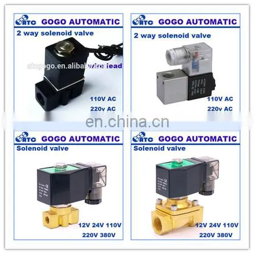 impulse solenoid valve hydraulic needle valve high pressure gas solenoid valve