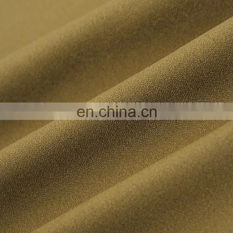 100D high quality polyester stretch crepe fabric for dresses