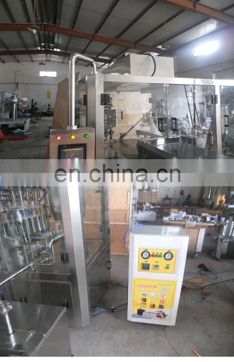 ZLD Automatic Stand UP Pouch Filling Machine For Filling Juice Doypack Filling Machine