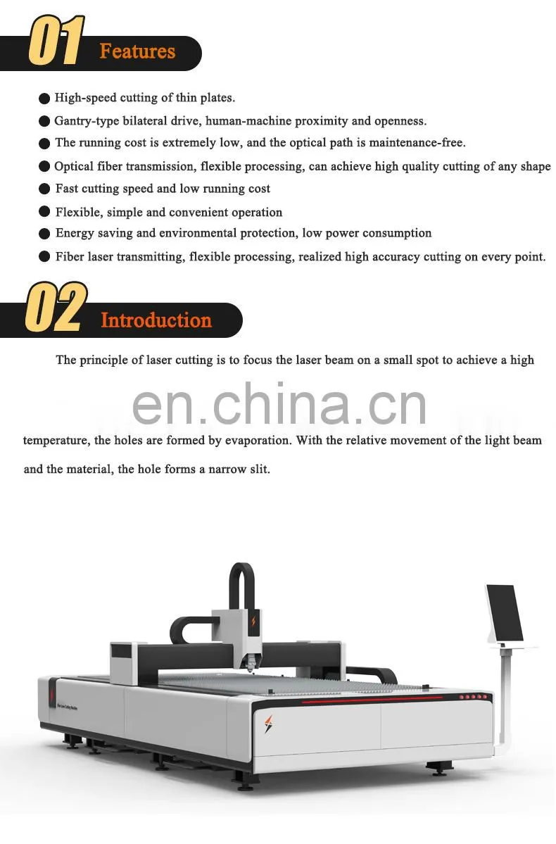 Automatic Fiber Laser Cutting Machine for CNC Cutting Fiber Laser Cutting Machine for Sale