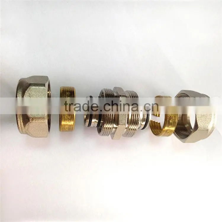 Cheap price male / female / equal straight screw brass fitting / forged fitting with OEM service