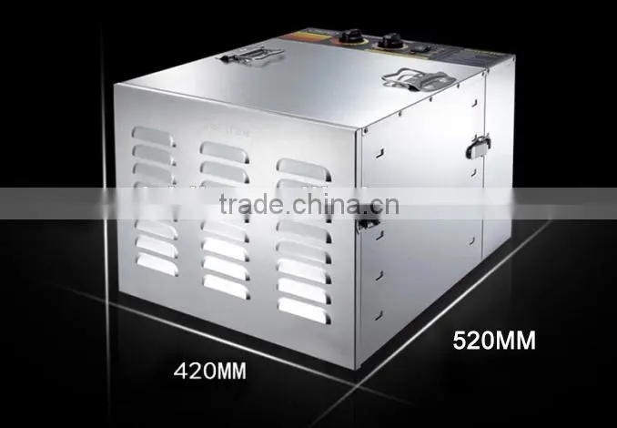 Stainless steel fruit and vegetable dryer machine