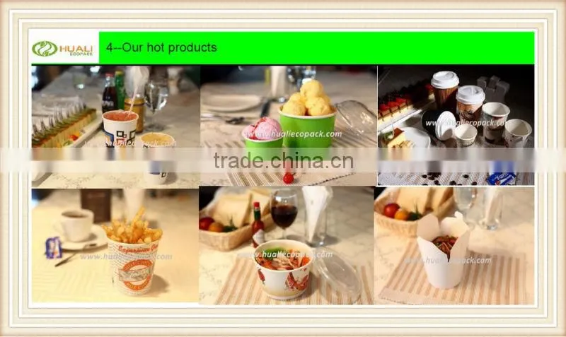 disposable paper food box 2000cc