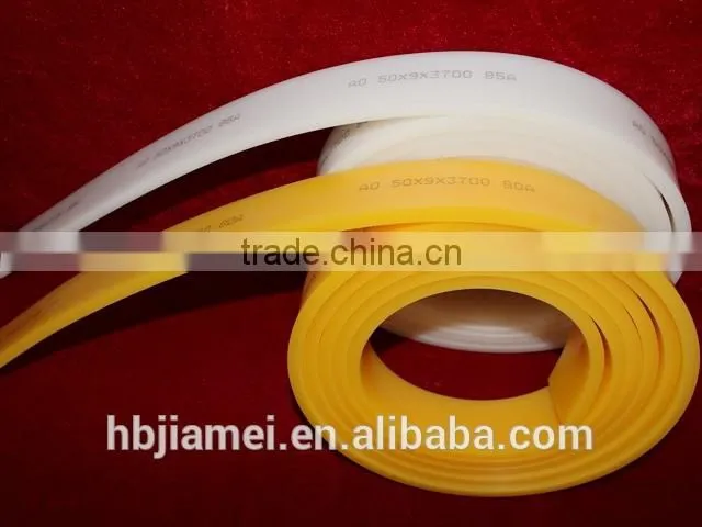2014 new wooden handle screen printing squeegee blades/screen printing rubber squeegee blades